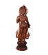 Wooden Sculpture Of Lokeshwor