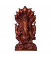 Cobra Protecting Ganesha Sculpture