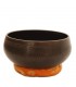 Single Om Etched Singing Bowl