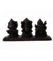 Ganesha With Saraswoti And Laxmi