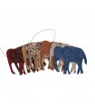 Elephant Paper Garland Decoration