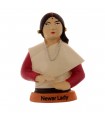 Newari Lady Magnet Decor