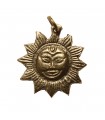 Brass Sun Pendent